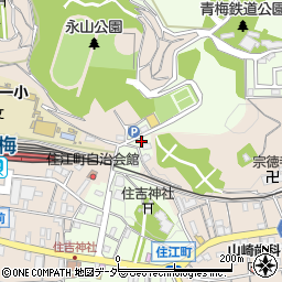 東京都青梅市住江町19周辺の地図