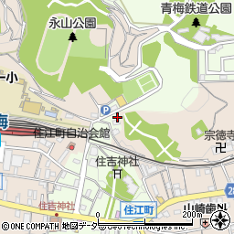 東京都青梅市住江町20周辺の地図