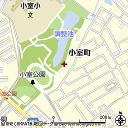 千葉県船橋市小室町408周辺の地図