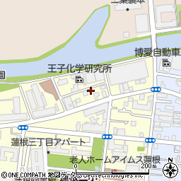 有限会社小枝徽章製作所　工場周辺の地図