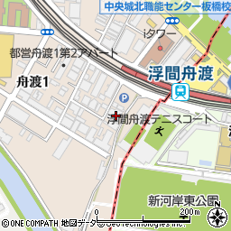 東京都板橋区舟渡1丁目9-19周辺の地図