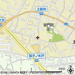 北田荘周辺の地図