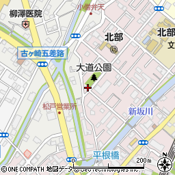 千葉県松戸市根本154周辺の地図