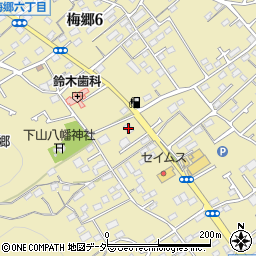 ファミリーマート青梅吉野梅郷店周辺の地図