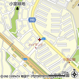 千葉県船橋市小室町2706周辺の地図