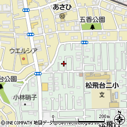 千葉県松戸市松飛台25周辺の地図