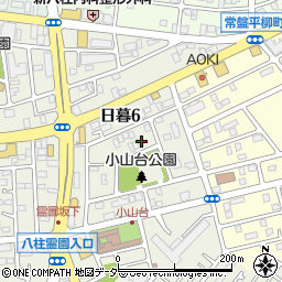 千葉県松戸市日暮6丁目137周辺の地図