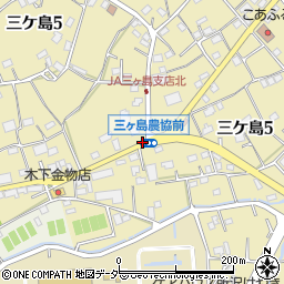JA三ヶ島支店周辺の地図