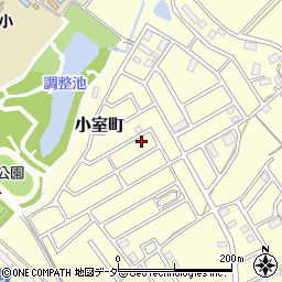 千葉県船橋市小室町5291周辺の地図