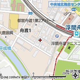 東京都板橋区舟渡1丁目9-11周辺の地図