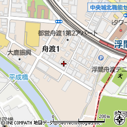 東京都板橋区舟渡1丁目7-31周辺の地図