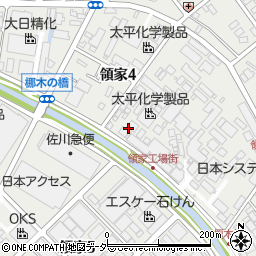 埼玉県川口市領家周辺の地図