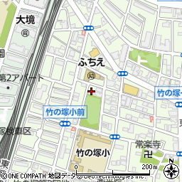 デイフィット竹の塚店周辺の地図