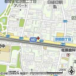 東京都北区浮間2丁目24-30周辺の地図