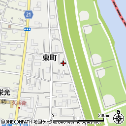 埼玉県三郷市東町108周辺の地図