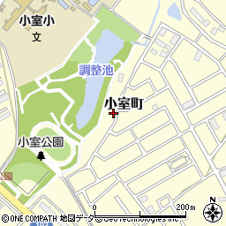 千葉県船橋市小室町5217周辺の地図