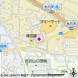 埼玉県所沢市小手指台21-3周辺の地図