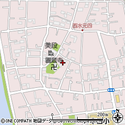 ハイツ峯岸２周辺の地図