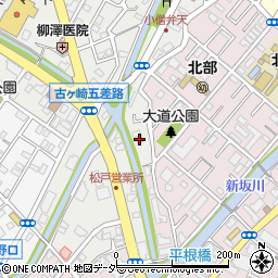 千葉県松戸市古ケ崎865周辺の地図