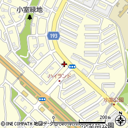 千葉県船橋市小室町2707周辺の地図
