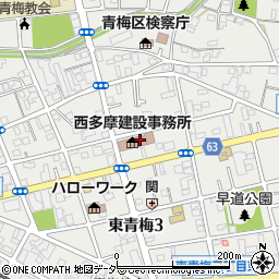 東京都青梅市東青梅3丁目20-1周辺の地図