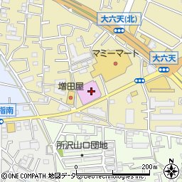 埼玉県所沢市小手指台21周辺の地図