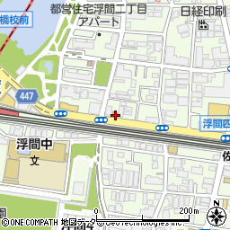 東京都北区浮間2丁目24-7周辺の地図