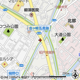 千葉県松戸市古ケ崎111周辺の地図