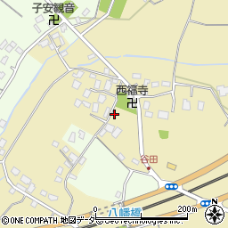 千葉県白井市谷田874周辺の地図