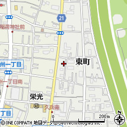 埼玉県三郷市東町99周辺の地図