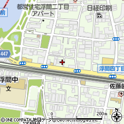東京都北区浮間2丁目24-4周辺の地図