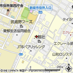 新和運輸倉庫株式会社周辺の地図