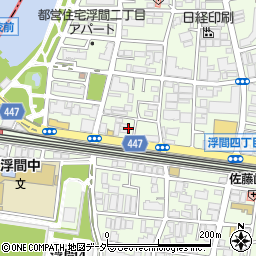 東京都北区浮間2丁目24-6周辺の地図
