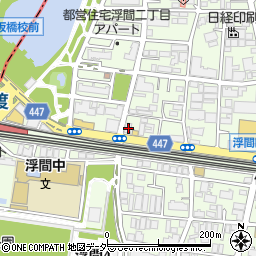 東京都北区浮間2丁目24-8周辺の地図