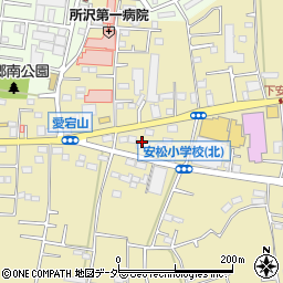 ピザーラ　東所沢店周辺の地図