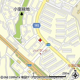 千葉県船橋市小室町2709周辺の地図