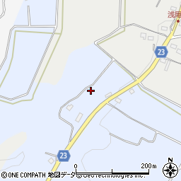 山梨県北杜市明野町浅尾新田2132周辺の地図