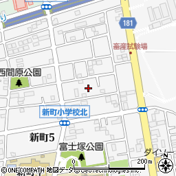東京都青梅市新町5丁目37周辺の地図