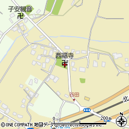 千葉県白井市谷田875-1周辺の地図