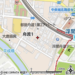 東京都板橋区舟渡1丁目7-29周辺の地図