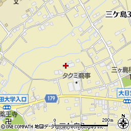 埼玉県所沢市三ケ島3丁目1166周辺の地図