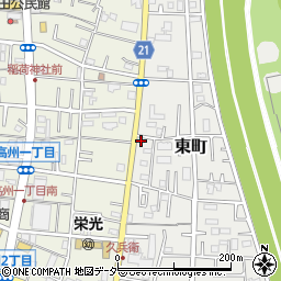 埼玉県三郷市東町94周辺の地図