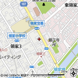 東京川口線周辺の地図