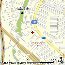 千葉県船橋市小室町2742周辺の地図