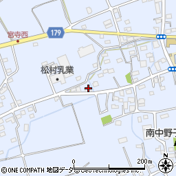 埼玉県入間市宮寺1902周辺の地図
