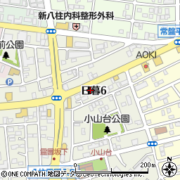 千葉県松戸市日暮6丁目96周辺の地図