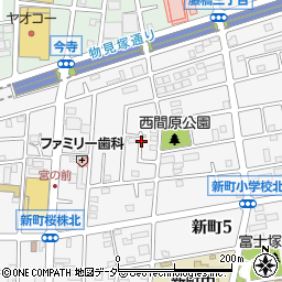 東京都青梅市新町5丁目35周辺の地図