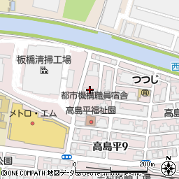 ＵＲ東日本支社高島平職員宿舎Ｂ棟周辺の地図