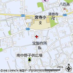 埼玉県入間市宮寺630-2周辺の地図