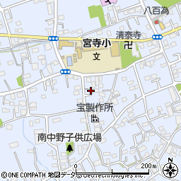 埼玉県入間市宮寺630周辺の地図